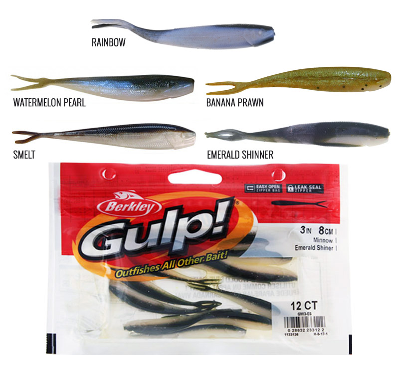 Berkley Gulp Minnow Soft Bait 8cm - Buy from NZ owned businesses - Over  500,000 products available 