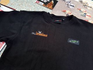 Lonely Track - Wild Outdoorsman Fleece Tee - Black